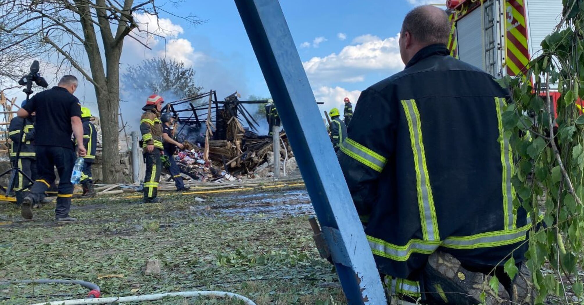 Rosyjskie wojska zaatakowały obwód połtawski i trafiły w prywatny dom: spod gruzów uratowano kobietę