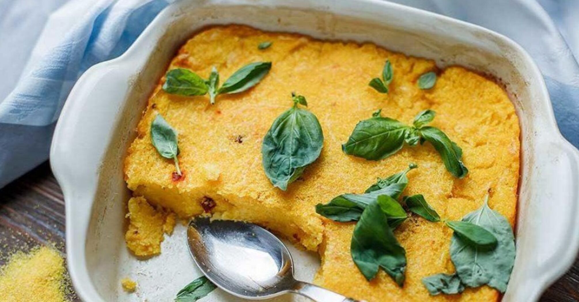 Corn polenta with cheese: how to cook a delicious dish in the oven