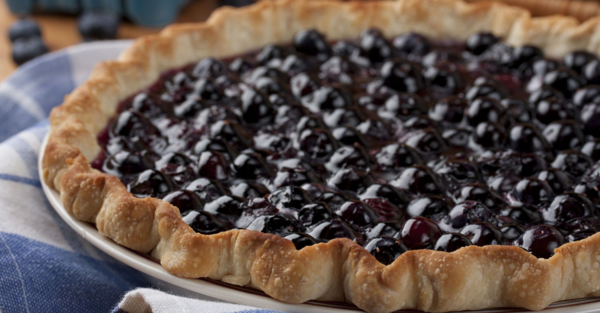Blueberry pie: a delicious pastry for tea