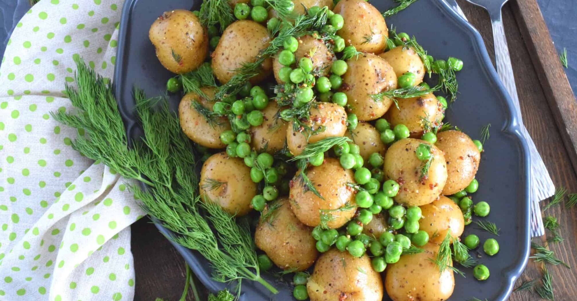 What to cook new potatoes with: not only herbs and butter