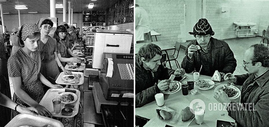 Eating habits of people in the USSR