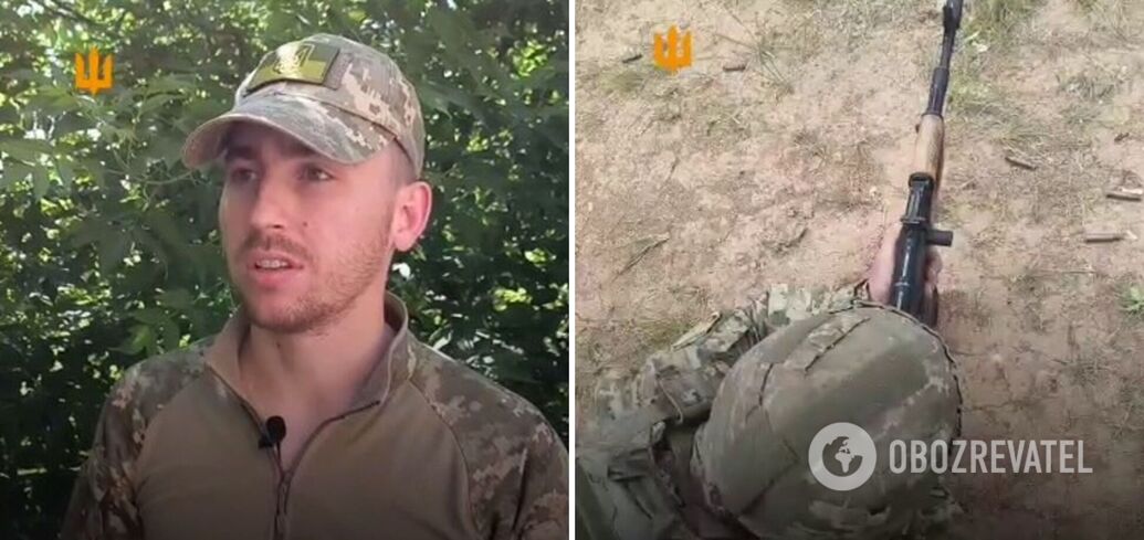 Despite being wounded, Ukrainian defender killed 4 occupants and their commander: video