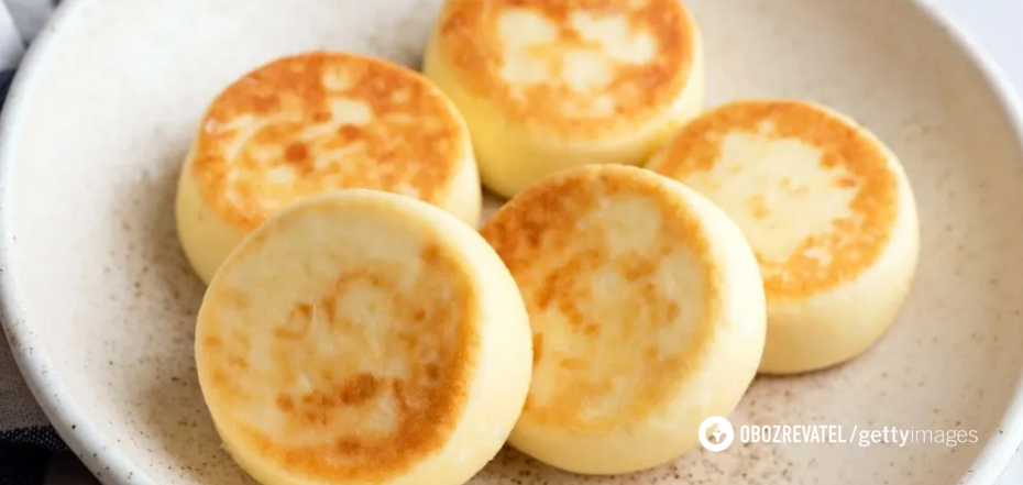 Cheesecakes with hard cheese