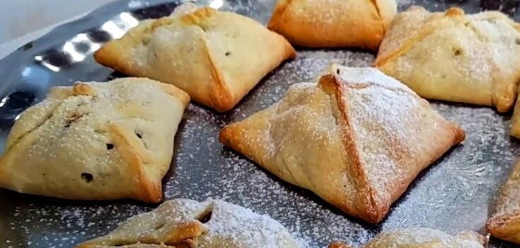 Homemade apple envelopes: a dough recipe without eggs