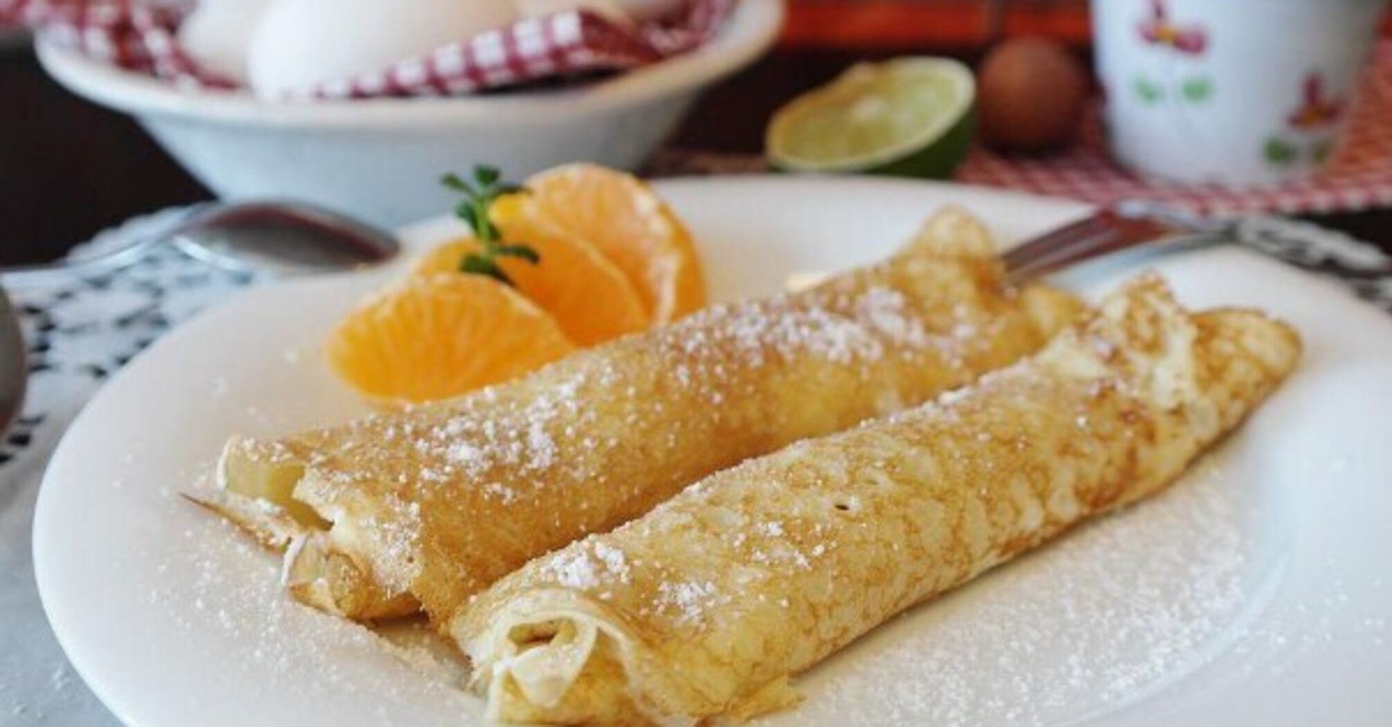 Recipe for stuffed pancakes