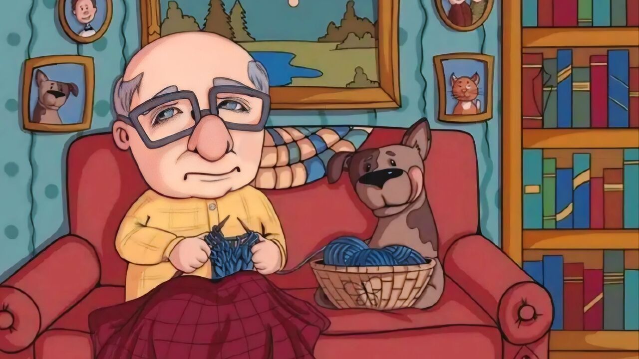 Your can be sure your brain works perfectly if you spot the fish in this picture with grandpa: a hard puzzle