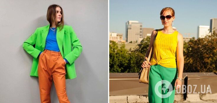 Avoid them: 5 most unfortunate color combinations in clothes. Photo