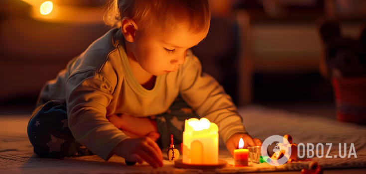 What to do with children at home when there is no electricity and internet