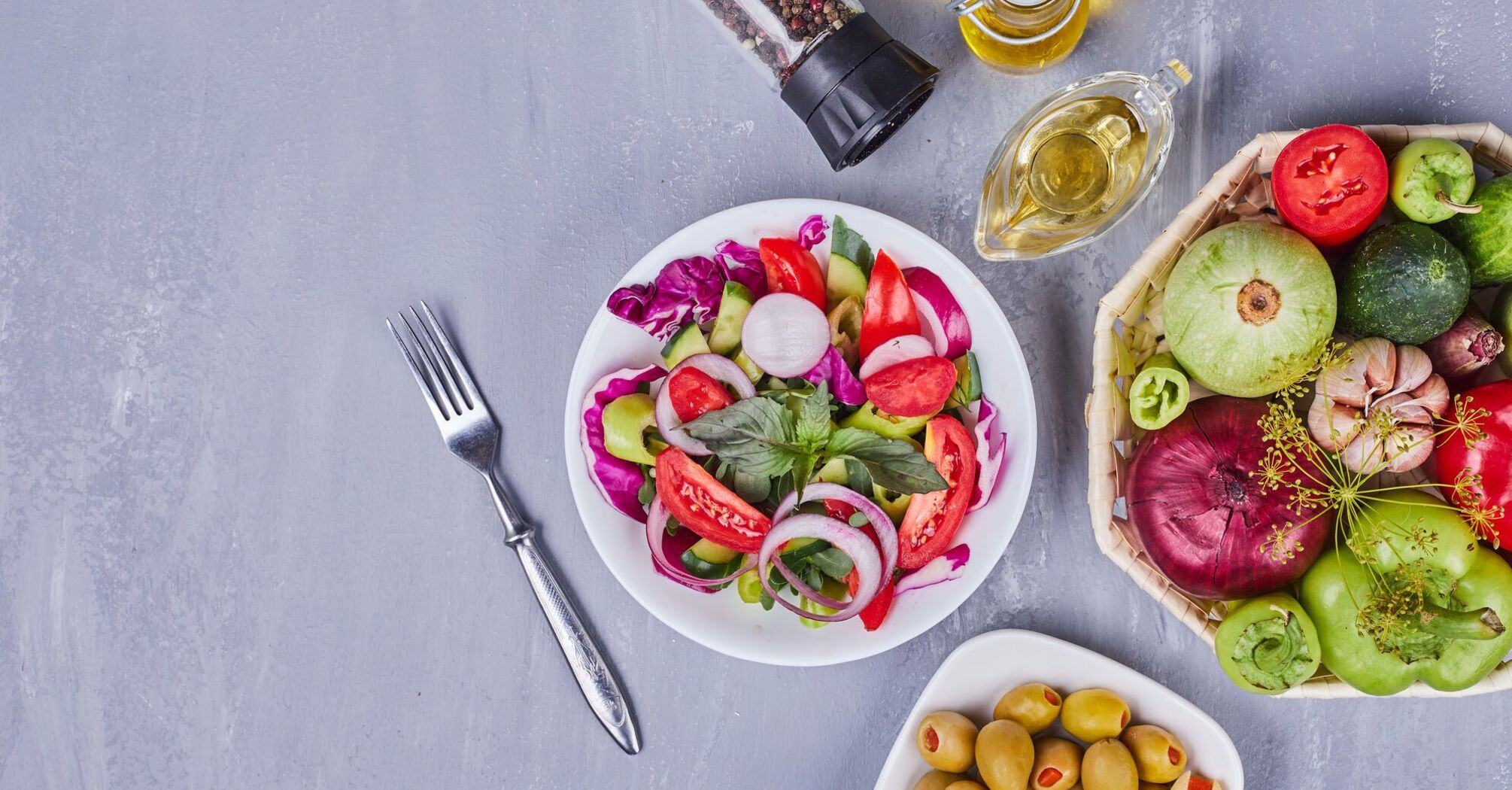 A quick summer vegetable appetizer: perfect for any lunch