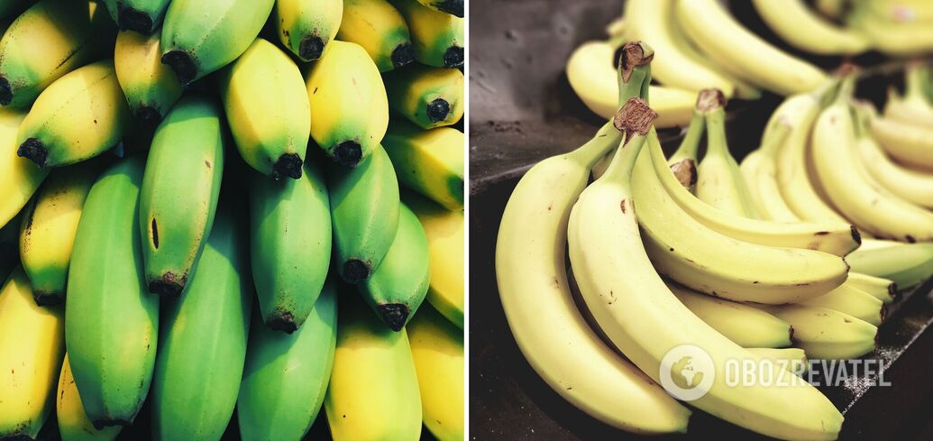 Zielone banany