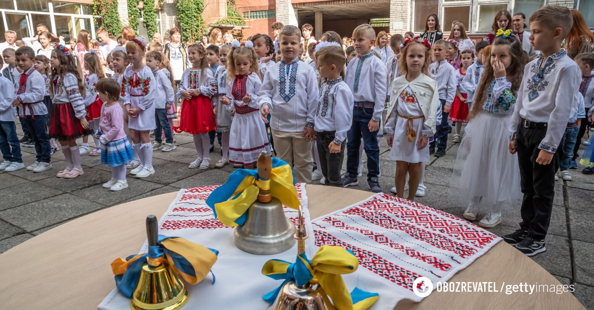 The first one has started. A city in Ukraine has announced the start of the 2024/2025 school year in August