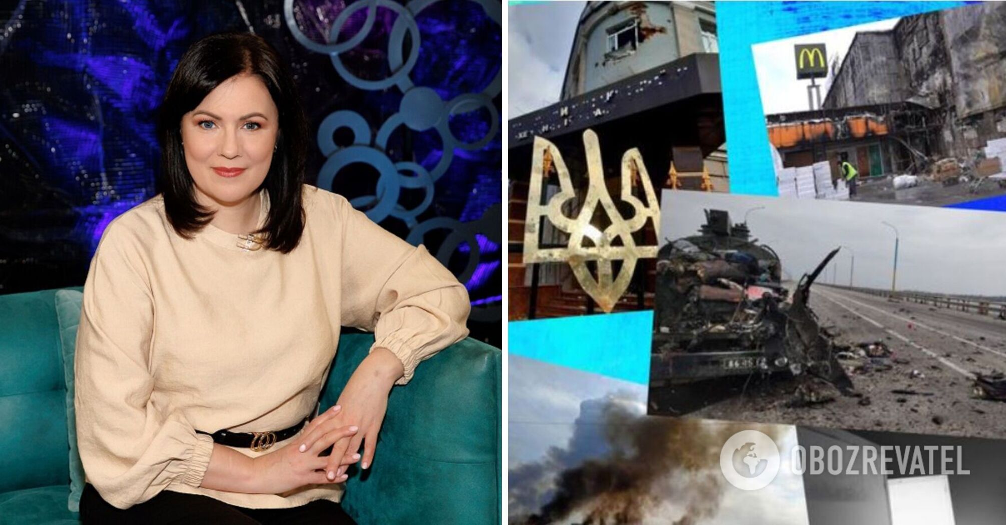 TV presenter Tetiana Vysotska impressed with the amount of money a Ukrainian needs to leave the occupation