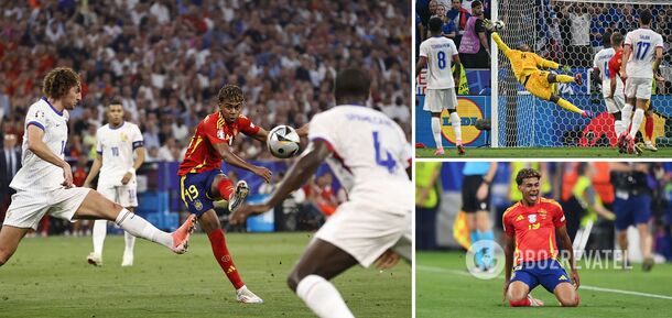 16-year-old footballer scores a fantastic goal against France in the Euro 2024 semifinals, making history. Video