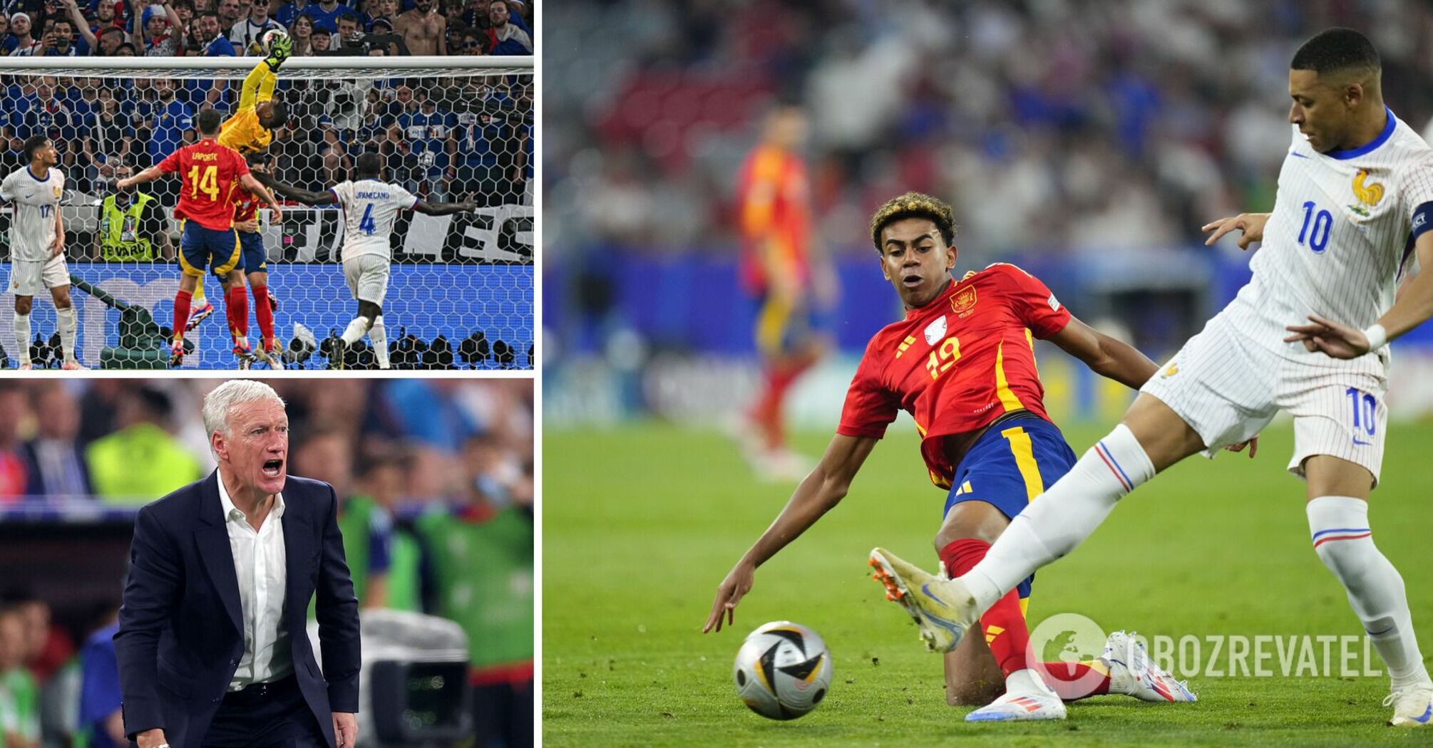 The first Euro 2024 finalist determined in Spain-France match. Video
