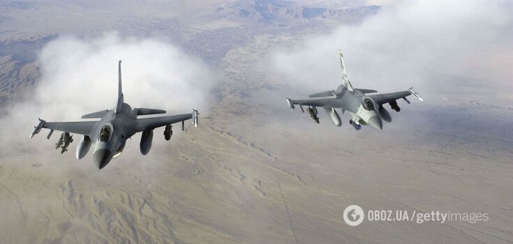 F-16 fighters