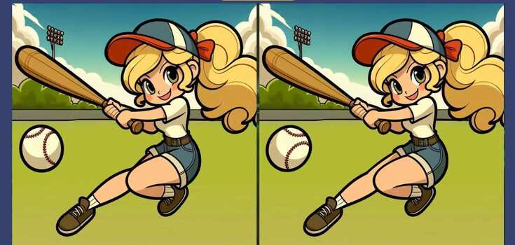 You have 38 seconds: find all the differences in the pictures