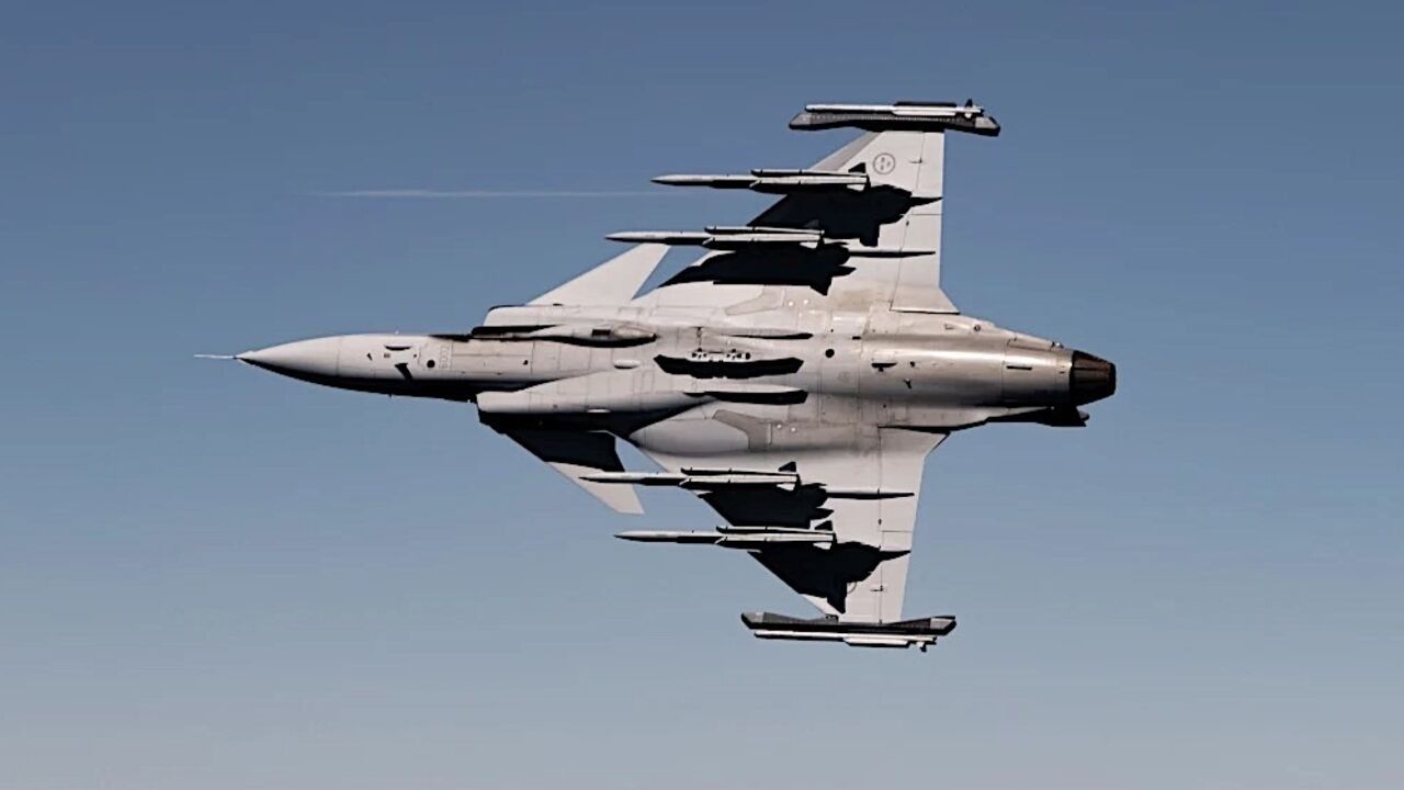 Szwedzki myśliwiec JAS 39 Gripen
