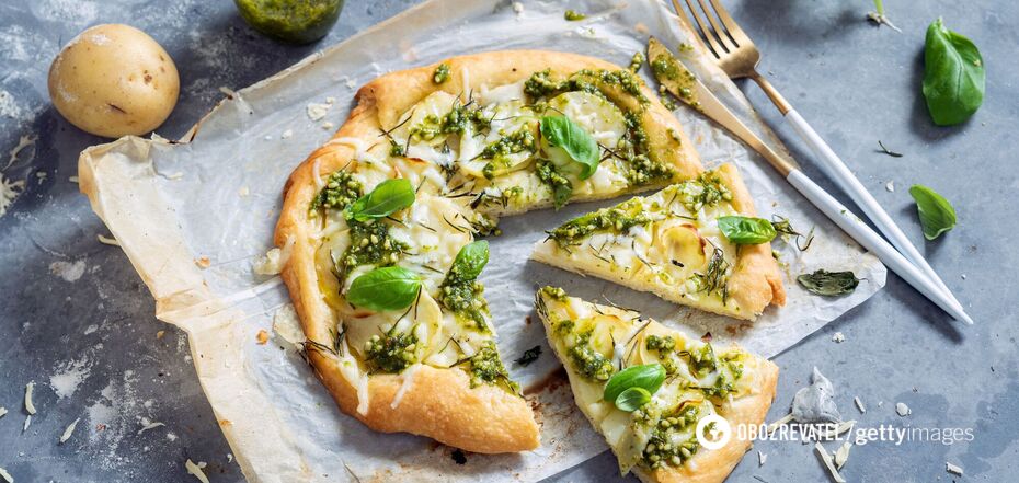 How to make pizza without flour