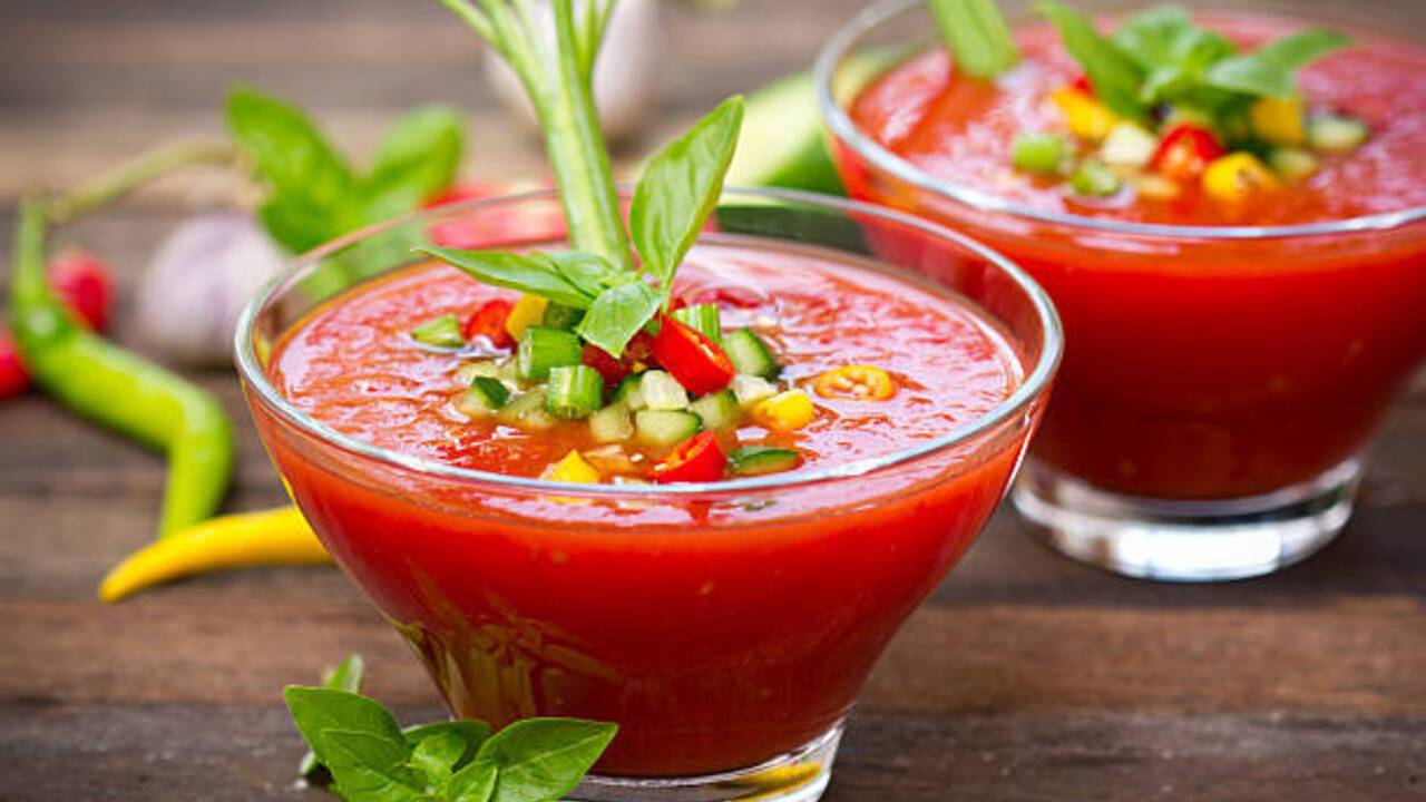 Strawberry gazpacho recipe