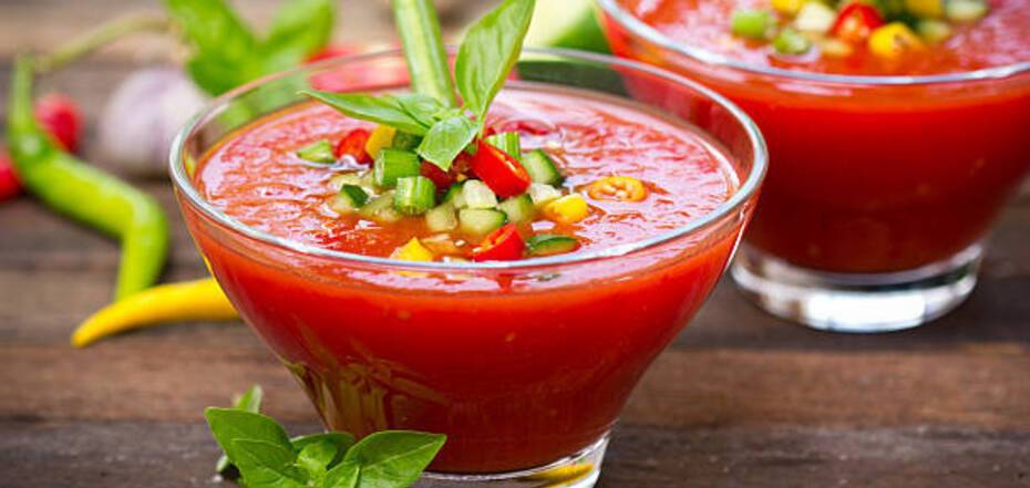 Strawberry gazpacho recipe