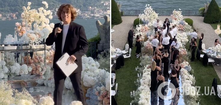Galkin sang "One Viburnum" and "Gold of the Carpathians" at a luxurious wedding of Ukrainians in Italy: Stepan Giga reacts