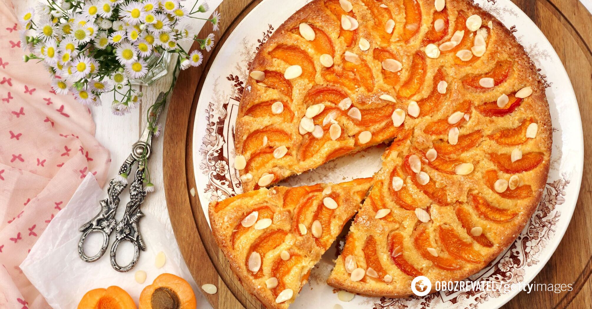 Apricot pie