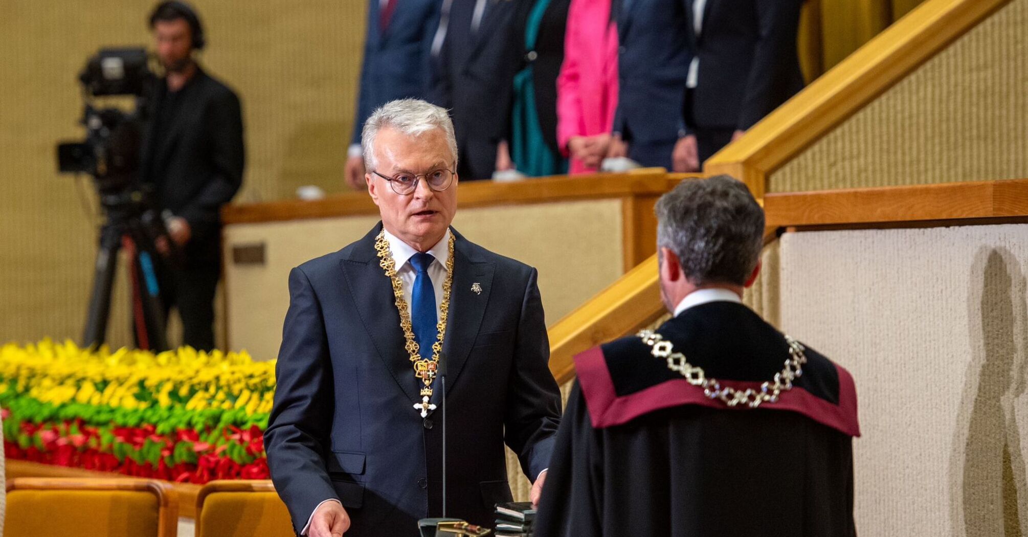 Nausėda po raz drugi obejmuje urząd prezydenta Litwy: co powiedział o wojnie na Ukrainie