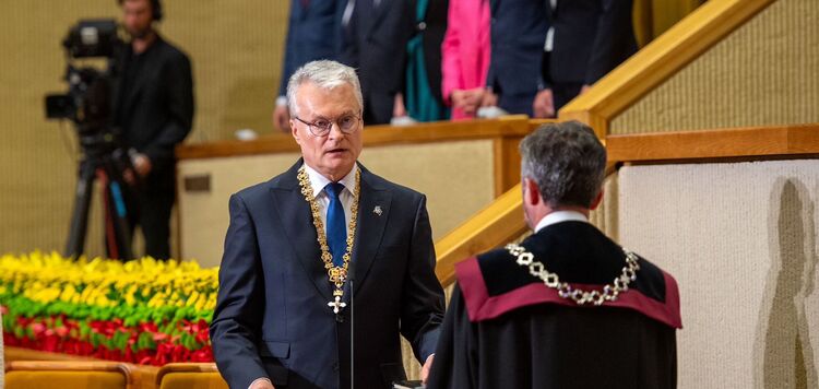 Nausėda po raz drugi obejmuje urząd prezydenta Litwy: co powiedział o wojnie na Ukrainie