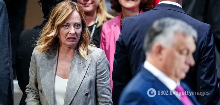 Meloni's look at Orban broke the web: photo from NATO summit goes viral