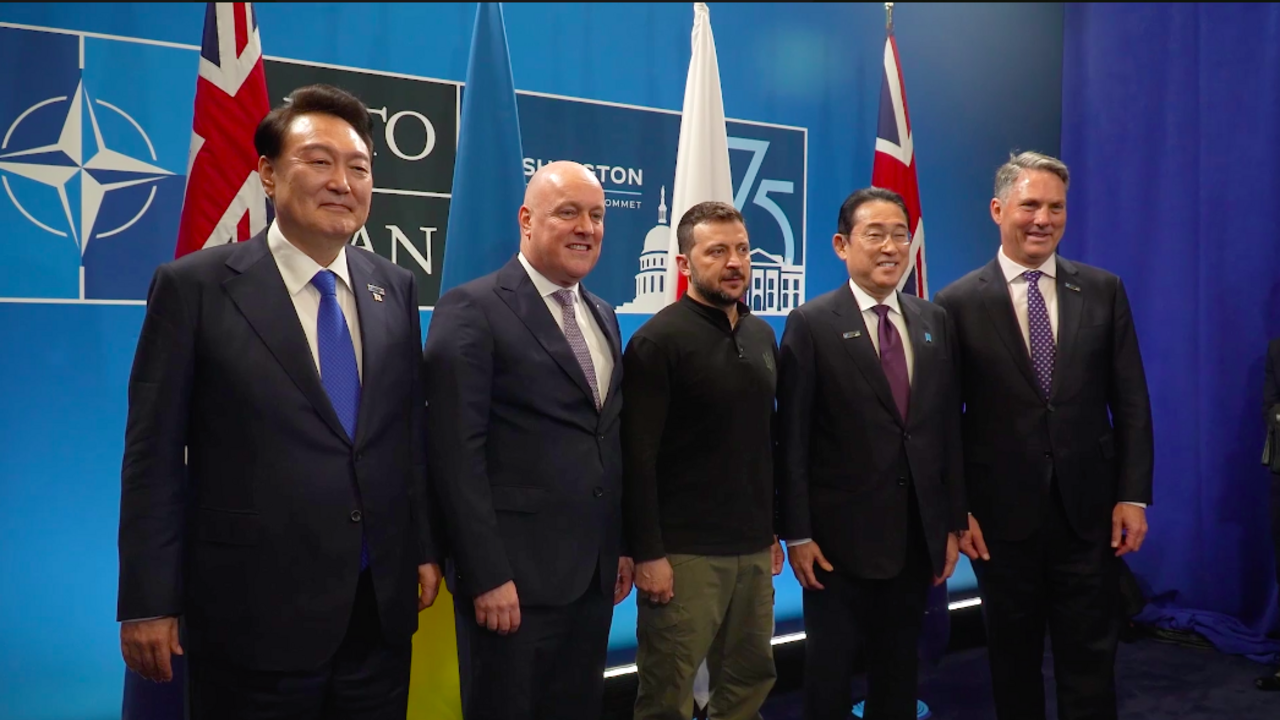 First for Ukraine: Zelenskyy held a meeting with the leaders of NATO's Indo-Pacific partner countries. Video