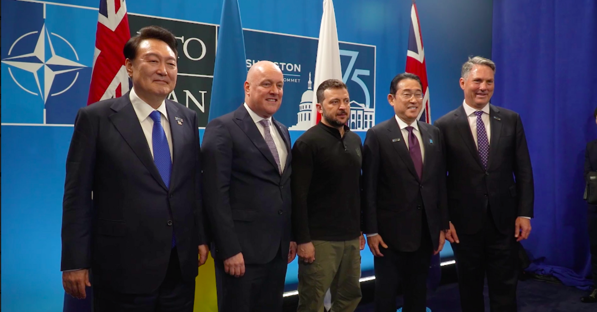 First for Ukraine: Zelenskyy held a meeting with the leaders of NATO's Indo-Pacific partner countries. Video