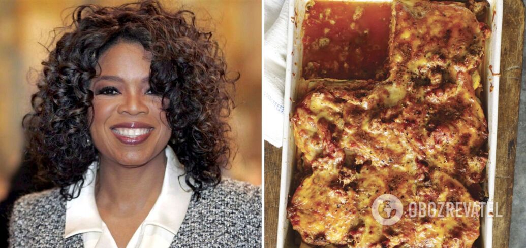 Vegetable lasagna with turkey according to Oprah Winfrey's recipe