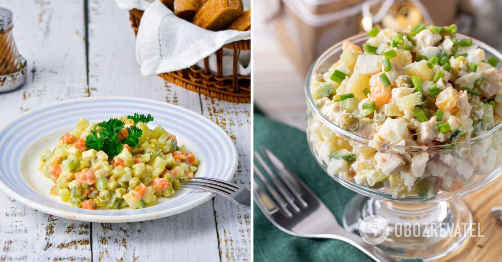 Lean Olivier salad with an unusual ingredient: how to cook in a new way