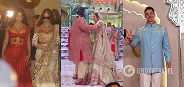 "Wedding of the year" kicks off in Mumbai: the Kardashians, John Cena and other stars shine in Indian looks at the $600 million ceremony