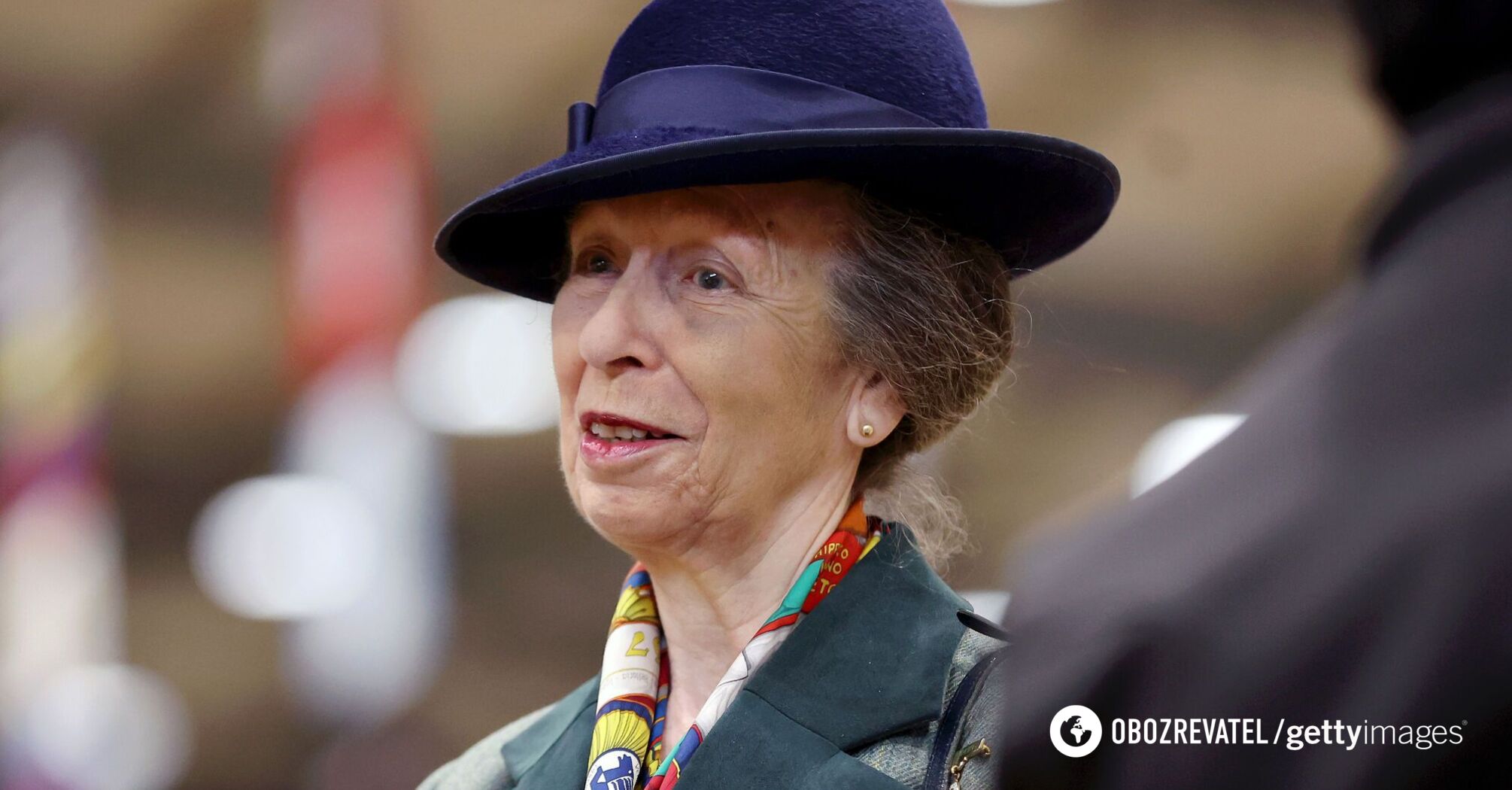 The horse hit her on the head. Princess Anne makes her first public appearance after hospitalization