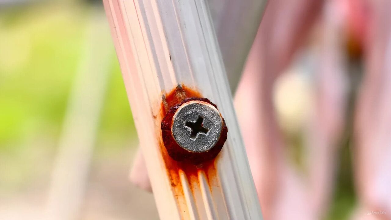 How to loosen rusty screws: an unusual but effective method
