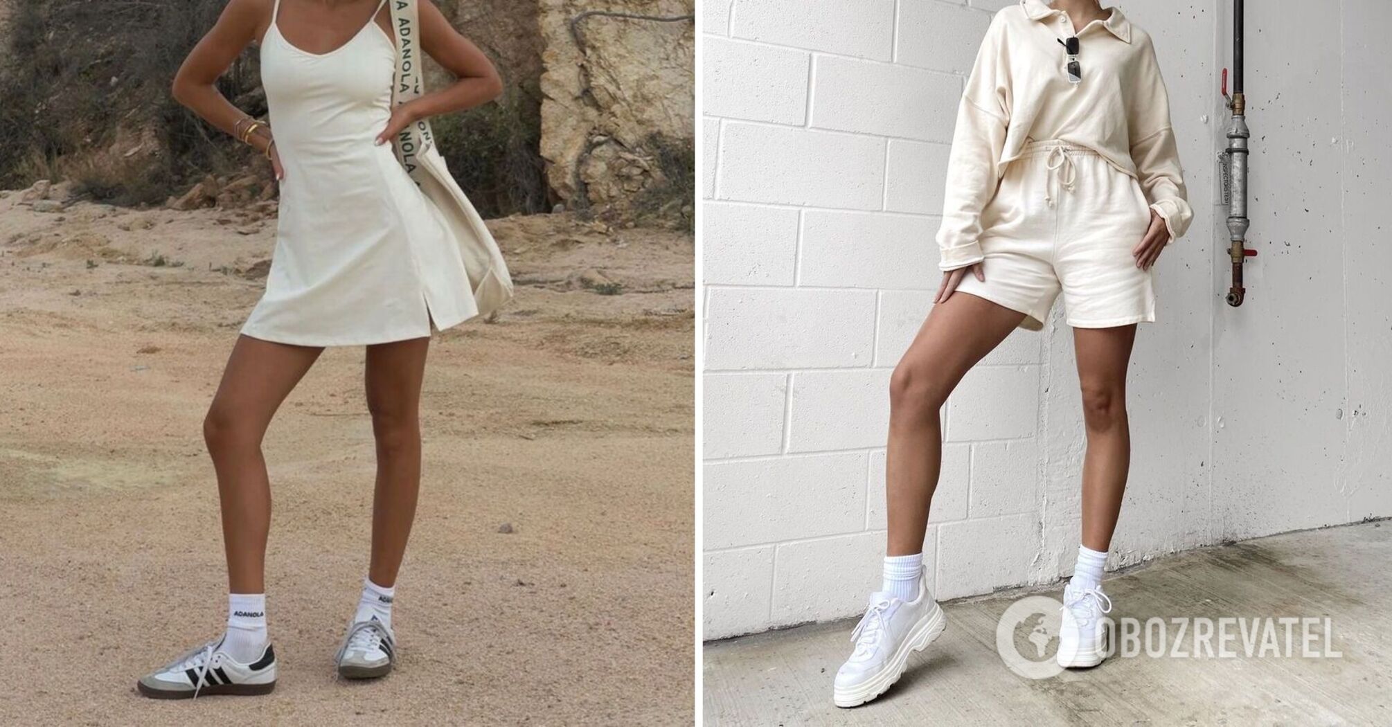 6 best summer looks with sneakers