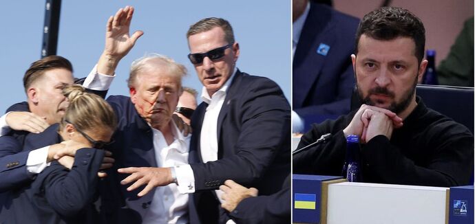 Zełesnki o próbie zamachu na Trumpa: Byłem przerażony, gdy dowiedziałem się o strzelaninie, cieszę się, że Donald jest bezpieczny