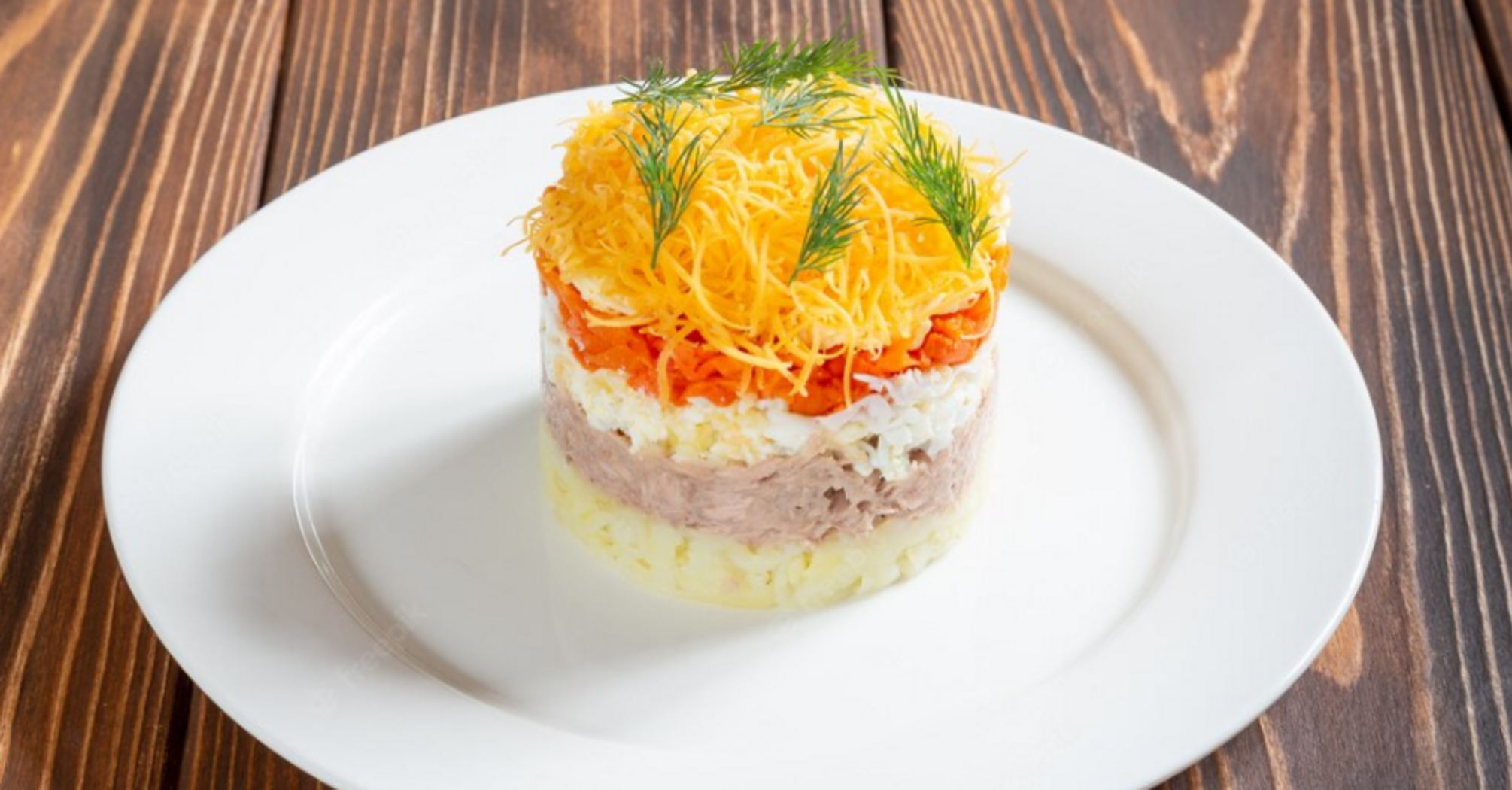 Festive Korean-style carrot and chicken salad: how to prepare
