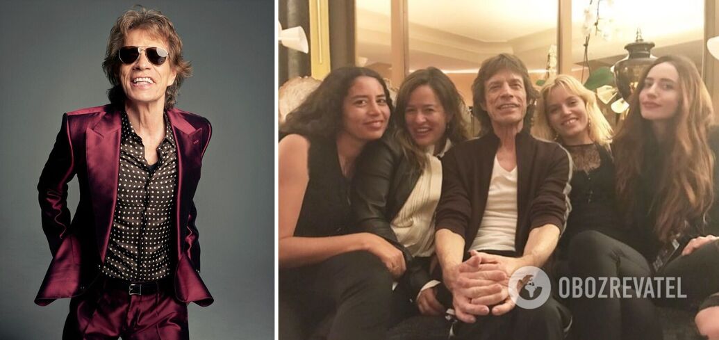 The youngest is a copy of his father. What the 8 children of the legendary rock musician Mick Jagger look like