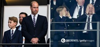 Ptaki z ferajny. Książę William i książę George nie mogli powstrzymać emocji po porażce Anglii na Euro 2024