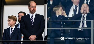 Ptaki z ferajny. Książę William i książę George nie mogli powstrzymać emocji po porażce Anglii na Euro 2024