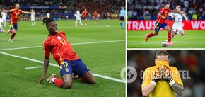Spain won the European Football Championship for the fourth time in history, beating England in the final. Video