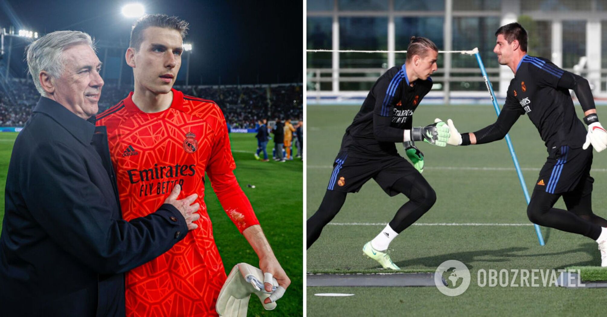 Ukraine goalkeeper speaks about his career at Real Madrid and receives coach's response