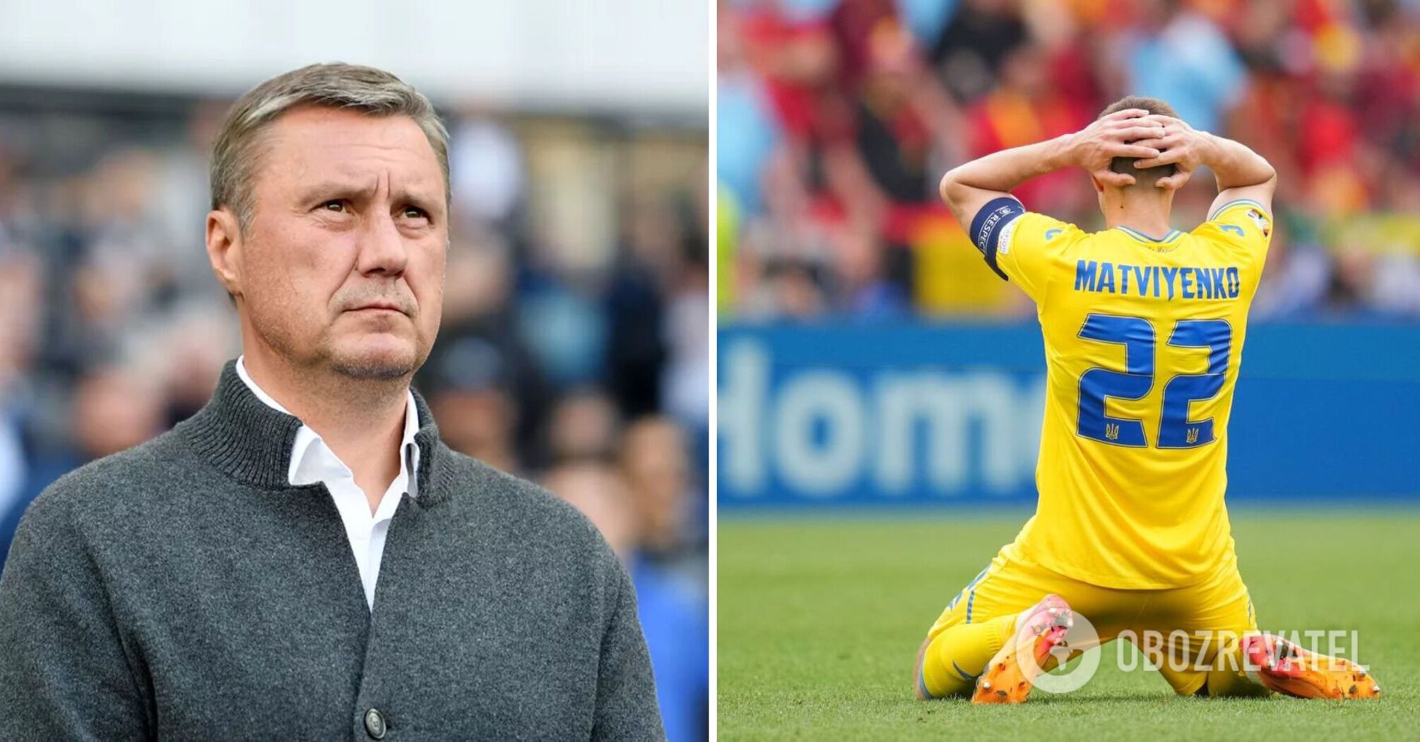 "Until Mudryk learns..." Khatskevich names those responsible for Ukraine's failure at Euro 2024