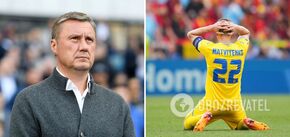 "Until Mudryk learns..." Khatskevich names those responsible for Ukraine's failure at Euro 2024