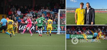 Shevchenko's son made his debut for Ukraine at Euro 2024: how the U-19 team played in the opening match