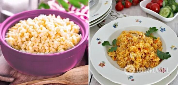 How to prepare tasty bulgur with mushrooms and vegetables: recipe for a hearty lunch