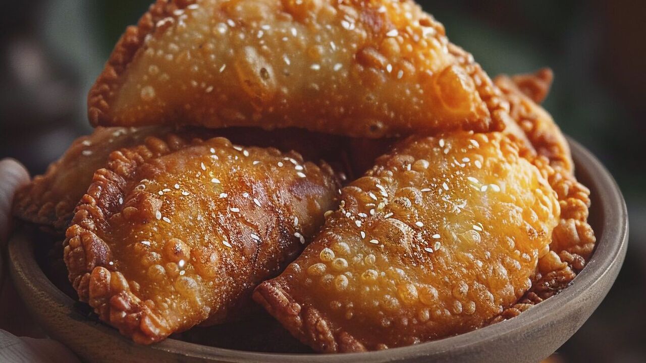 Crispy pies with cherries: they will be tastier than McDonald's