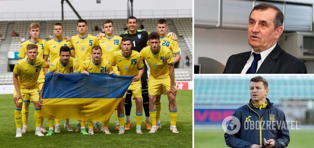 What happened to the Ukrainian national team before the Olympics was called 'absurd' and 'a great football disgrace'